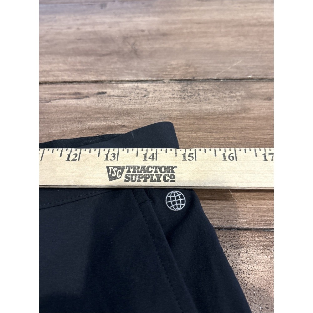 Adidas Golf Shorts Men 28  Black Tech Sweat Wicking Performance - Picture 5 of 7